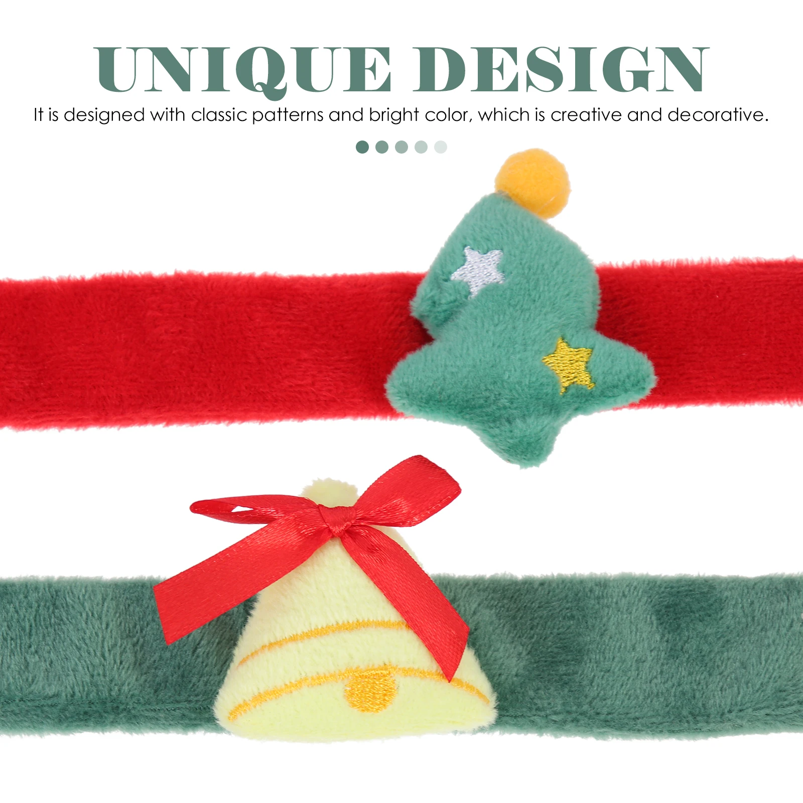 8 stuks klaparmbanden premium veilig materiaal zacht flexibel voor gevoelige huid lichtgewicht draagbaar voor volwassenen tieners kinderen Kerstmis