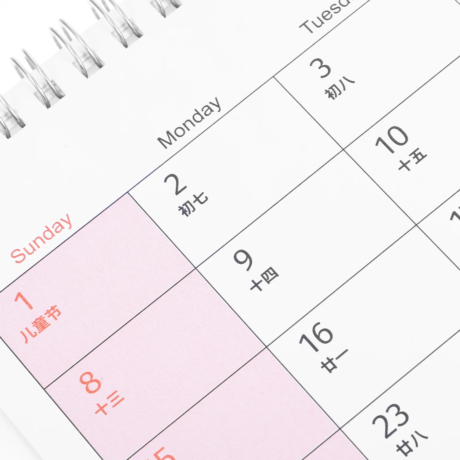 تقويم سطح المكتب 2025 مخطط شهري لسطح الطاولة تصميم بسيط ورق طباعة كبير تقويم مكتبي لـ #5