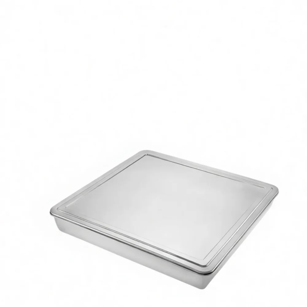 ถาดอบขนมสแตนเลสพรีเมียม รูปทรง - Kitchen Baking Storage Containers บทวิจารณ์และราคา