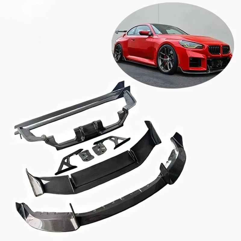 

Car Accessories For G87 M2 Carbon Fiber Front Bumper Lip New Plastic Unity Editor Compatible
