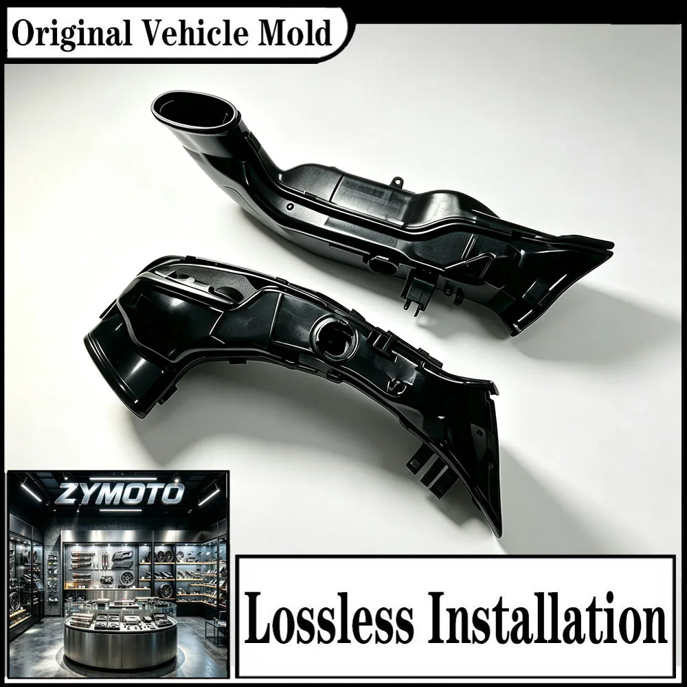 For Honda CBR1000RR CBR 1000 RR CBR1000 RR 2008-2016 Ram Air Intake Duct Pipe Tube ABS Kit Set Pair Motorcycle Accessories view 2