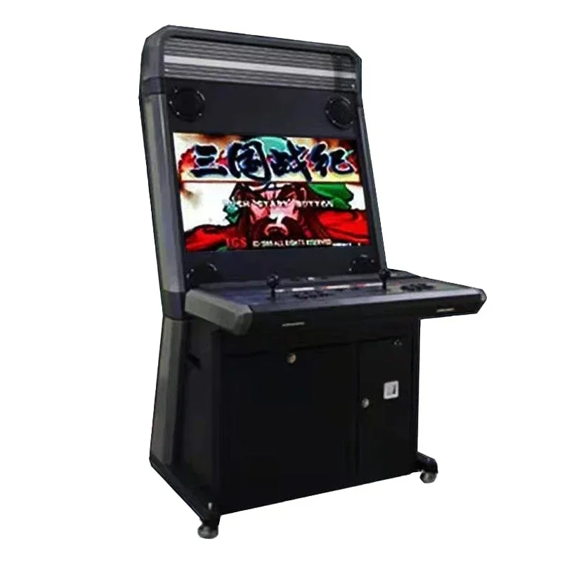 Coin-operated video game City Coin-operated video game console 32 inch LCD screen game fighting machine two-player a