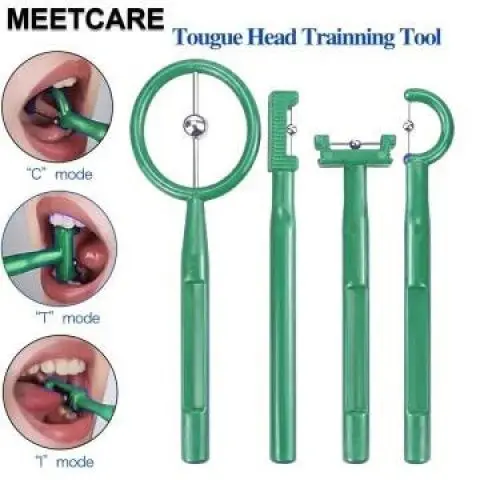 

Tongue Tip Mouth Muscle Exercise Rehabilitation Trainer Adults Children Flexible Tongue Pronunciation Speech Corrector Oral Care