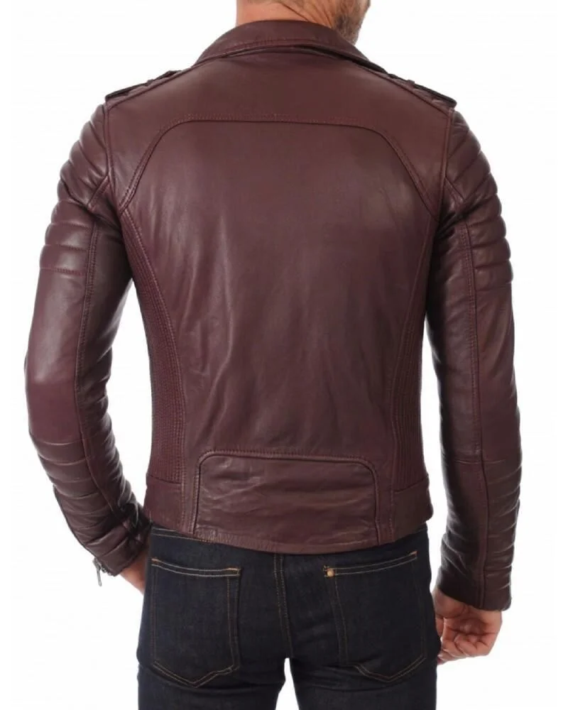 Genuine Real Leather Jacket Men Lambskin All Colors Men Leather Jacket