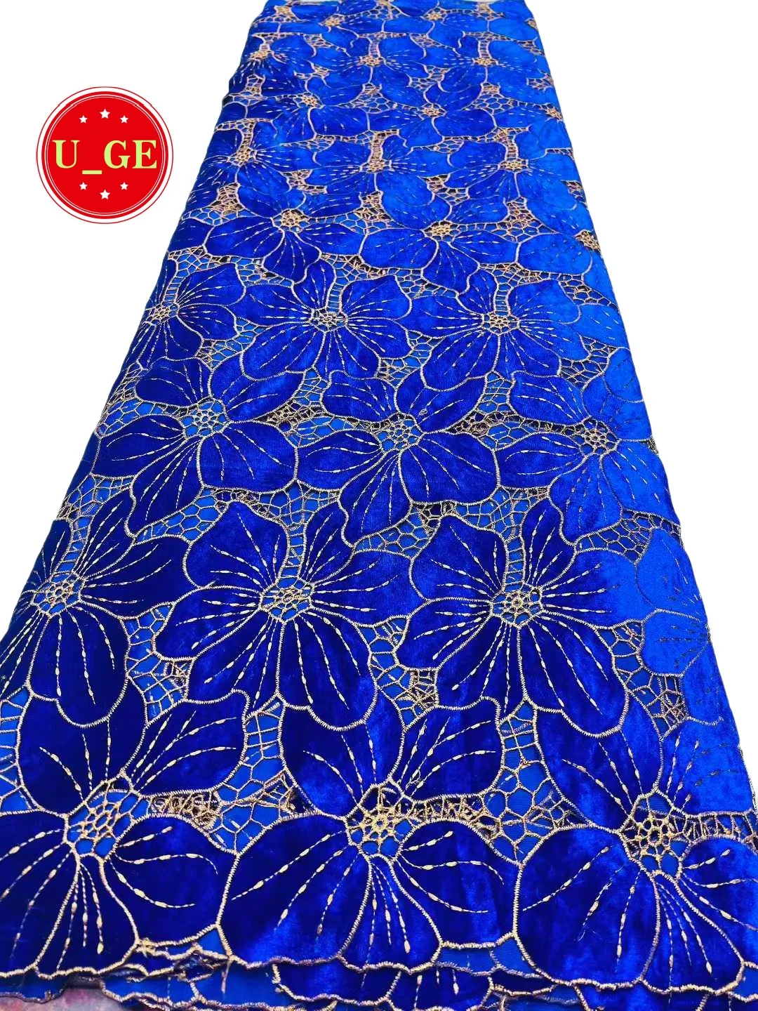 

2026Hot sales Latest Delicate Best Quality Soft Embroidered Velvet lace fabric For Wedding Evening Dress U_Ge5898 U_Ge1338