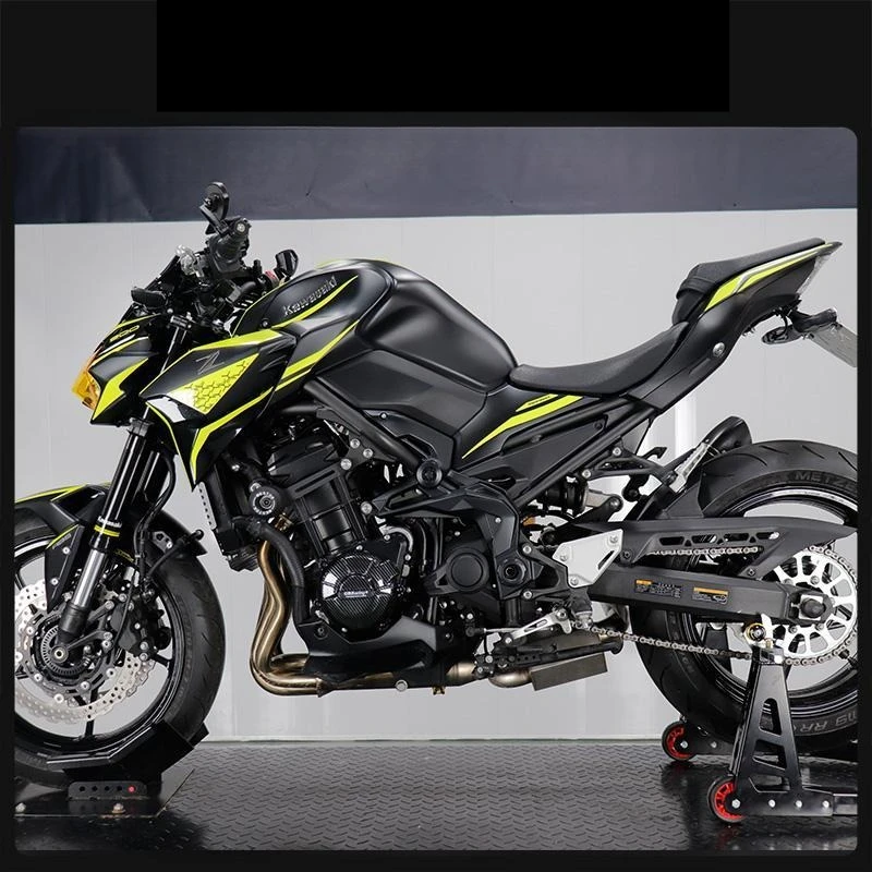 For Kawasaki Z900Customized flower pattern decals for the entire vehicle - 2021 new model waterproof decals Motorcycle Stickers 4