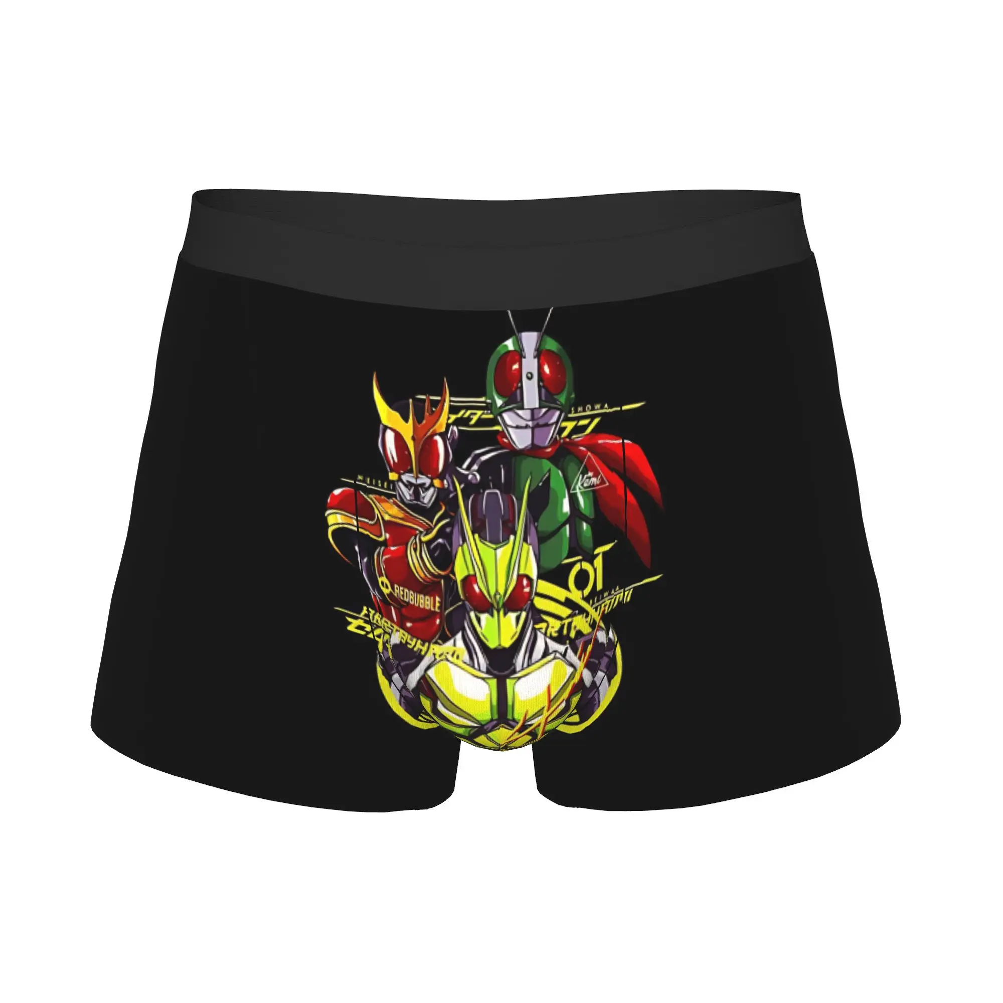 RIDER GENERATIONS  Bandai Kamen Rider Underpants Breathbale Panties Men's Underwear Ventilate Shorts Boxer Briefs view 3