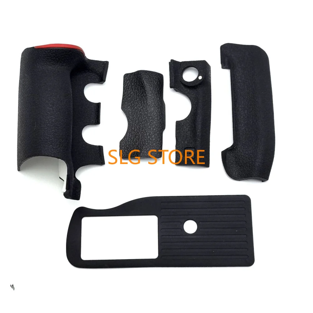 Body Grip Rubber Bottom Side  Front  CF Card Cover Shell with Tape for Nikon D4 Camera Repair Parts