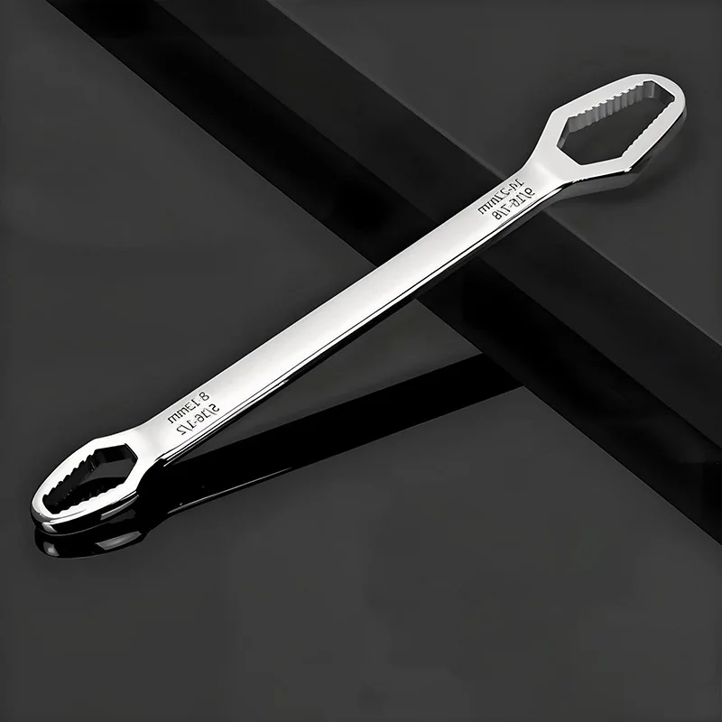 

Многофункциональный регулируемый разводной ключ 8-24 мм из прочной углеродистой стали, устойчивый к ржавчине, для дома, строительства и обслуживания сантехники