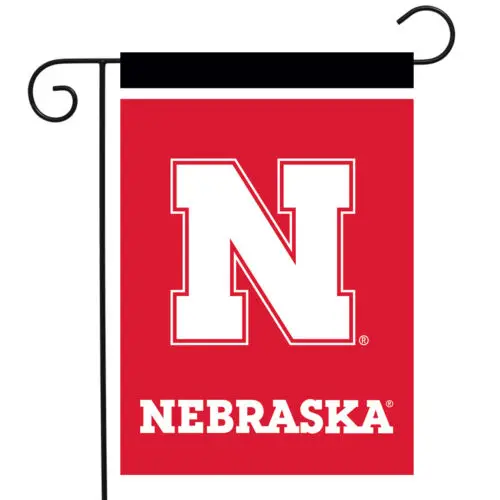 Nebraska Cornhuskers Garden Flag Licensed ; Briarwood Lane