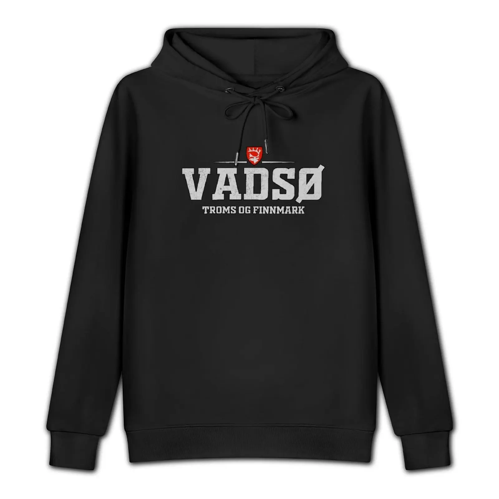 Vads?, Troms Og Finnmark, Norge/Norway Pullover Hoodie fashion men aesthetic clothing korean style clothes man hoodie