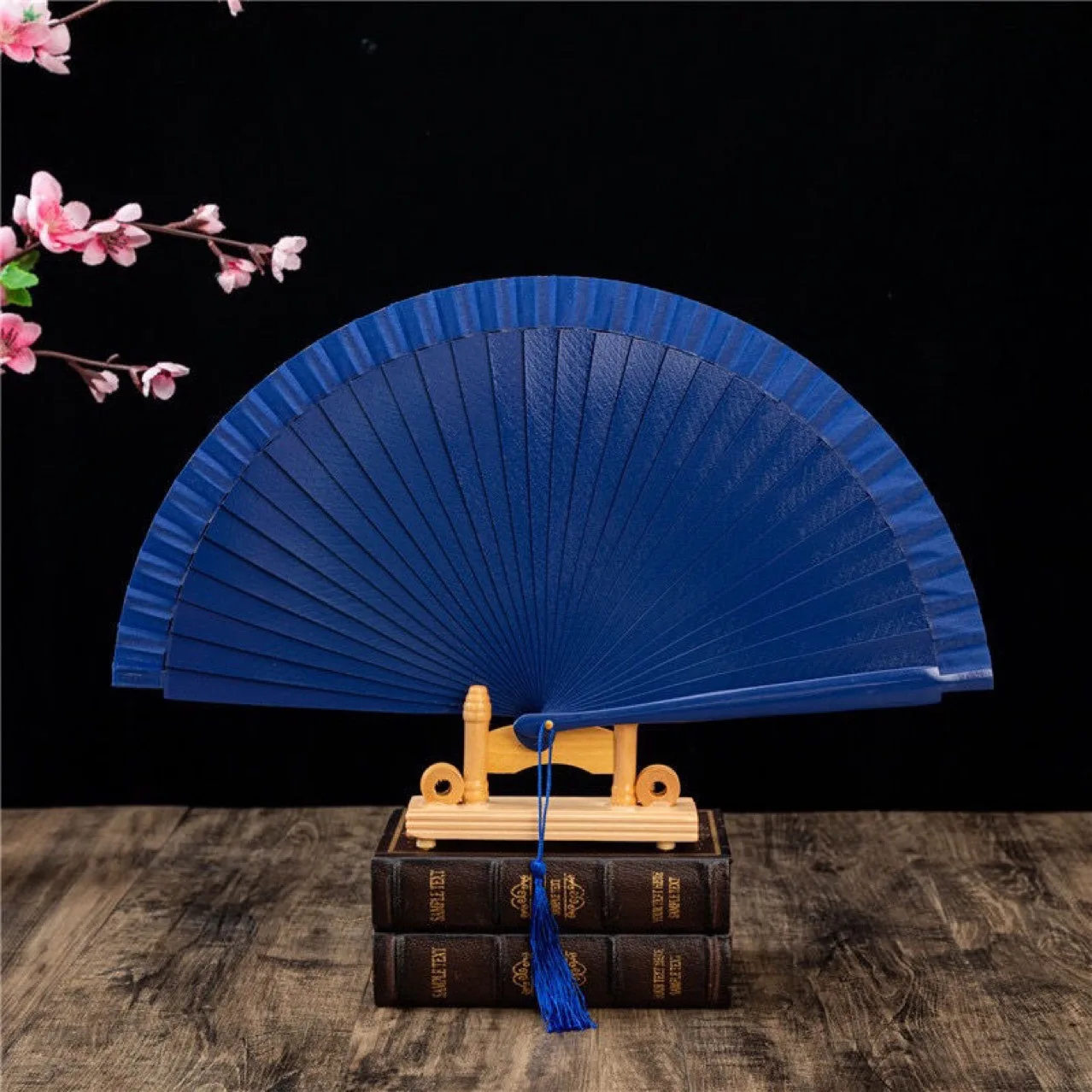 Vintage Folding Fan Hand Fans for Women Dance Fan Wooden Fol
