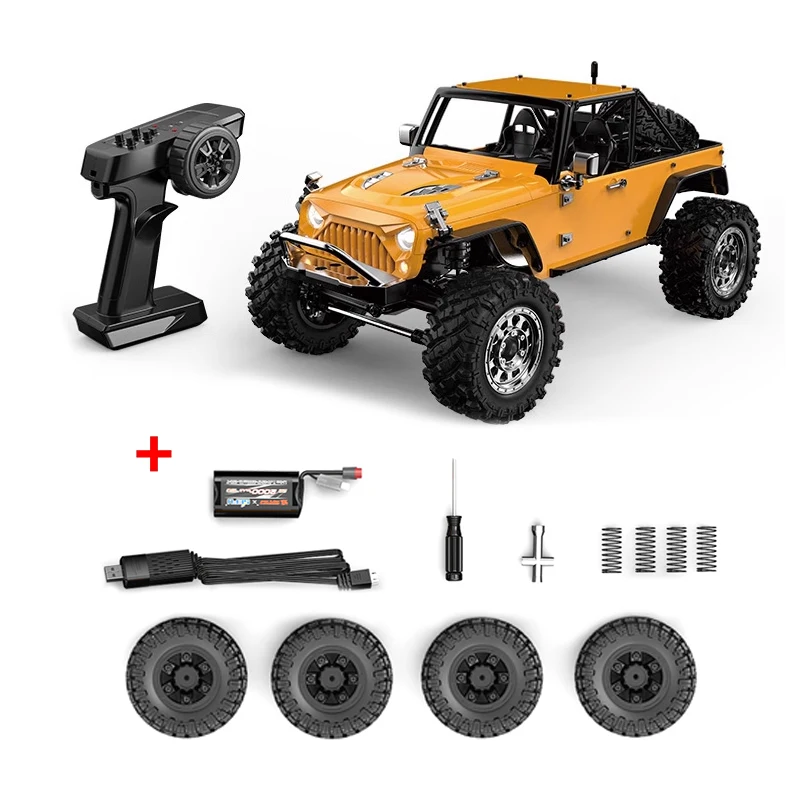 Mjx H12y Deluxe Edition 1/12 Rc Car Brushless Motor Aluminum Metal Body Professional Off-Road Vehicle Electric Toy