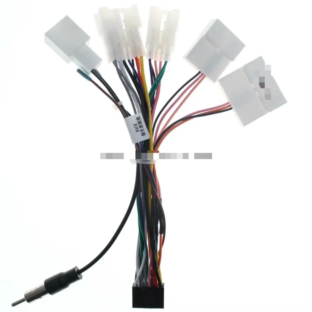 For Lexus 16pin Power Wiring Harness For Toyota Avensis Tundra ViosFemale Wiring Harness Radio Adaptor Connector Wire Plug