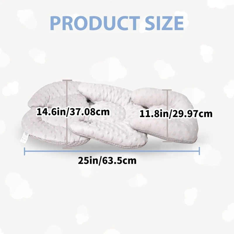 유아용 유모차 시트 라이너 24BE용 유모차 쿠션 양면 패드