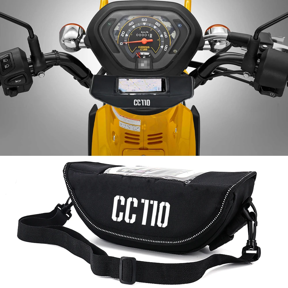 

For Honda cc110 CC110 cc 110 Motorcycle accessory Waterproof And Dustproof Handlebar Storage Bag