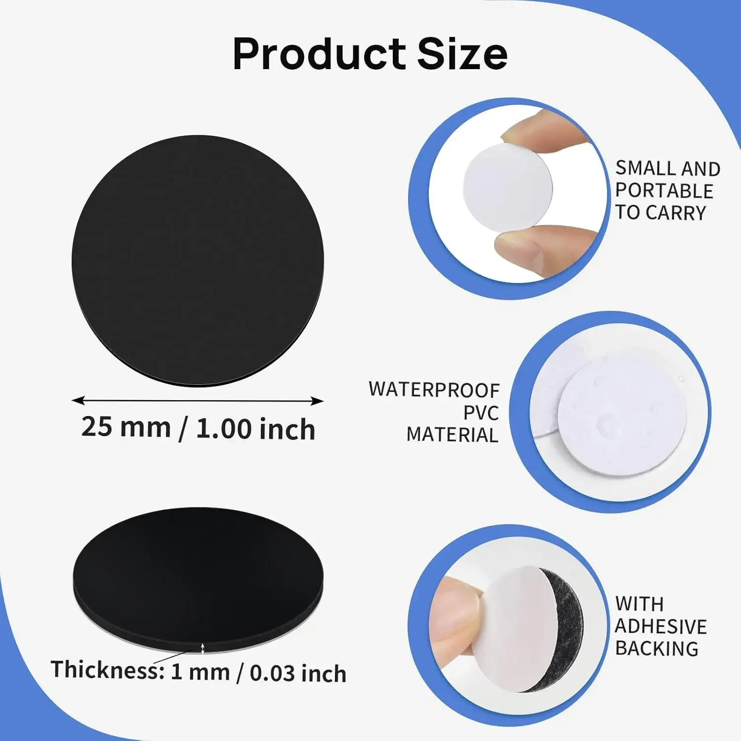 30/10PCS Ntag 215 NFC Phone Available RFID Tags Stickers Adhesive Label NFC Ntag215 Self-adhesive Tag 13.56MHz ISO14443A Sticker