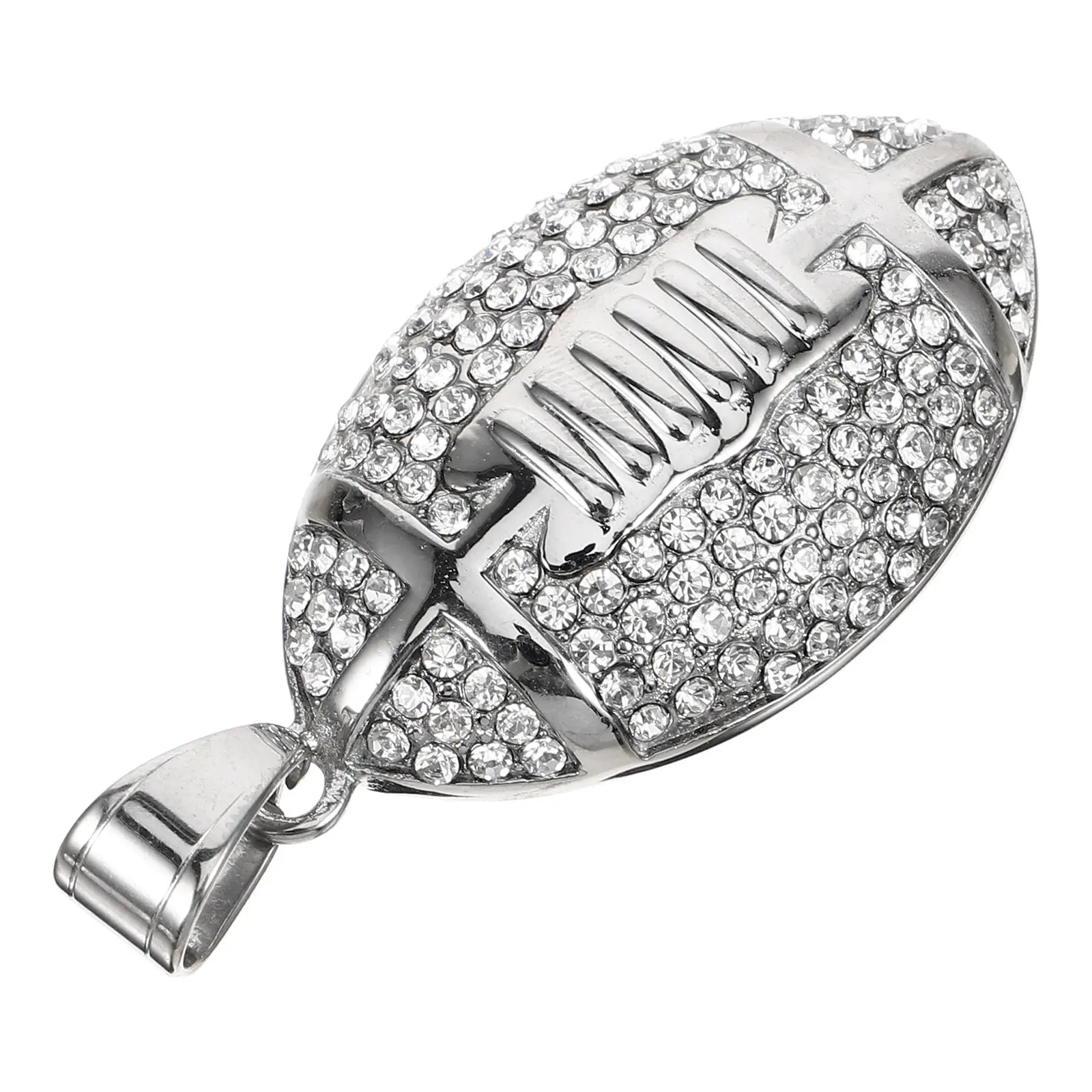 

Rugby Charm Sports Ball Pendant DIY Jewelry Making Charm Necklace Bracelet Earrings Accessories Sports Ball Pendent