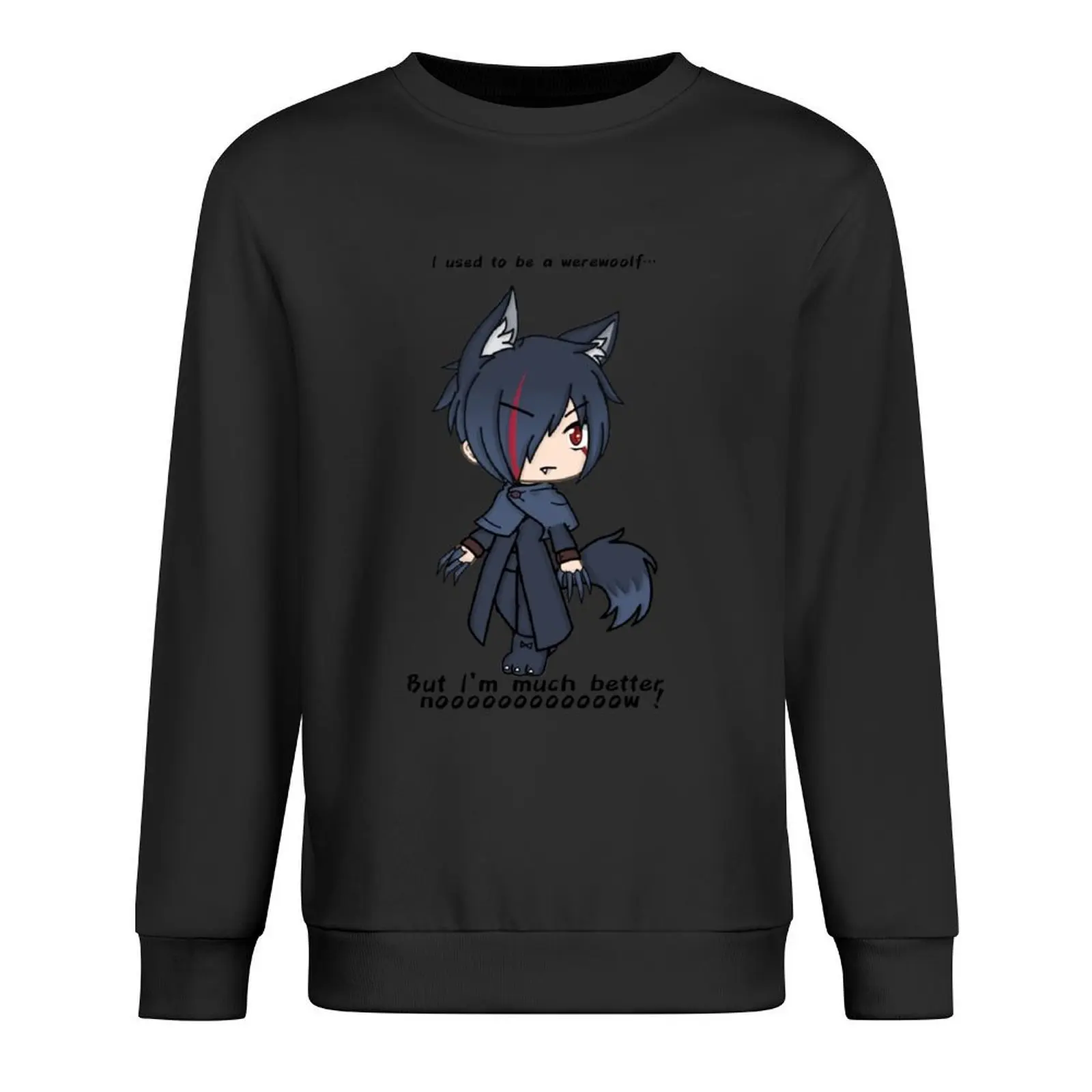 

Gacha Life WOLF funny Pullover men clothing autumn new products clothes for men autumn hooded sweatshirts