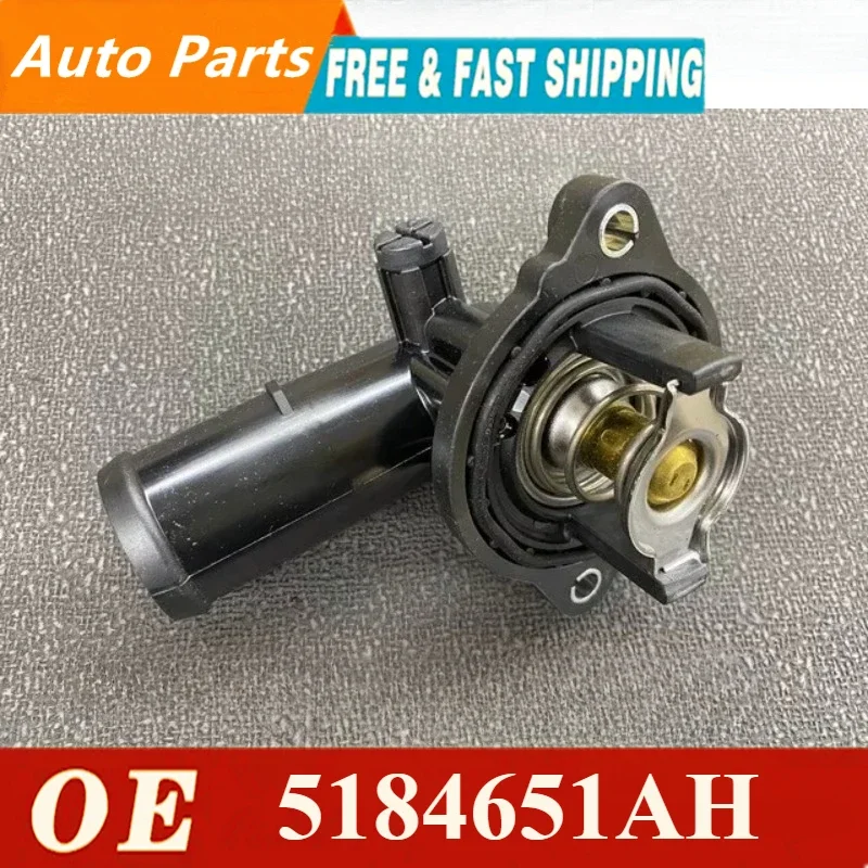 

Original genuine Thermostat Housing Fit For 2018 2017 2016-2011 Jeep Grand Cherokee 3.6L 5184651AH 05184651AF