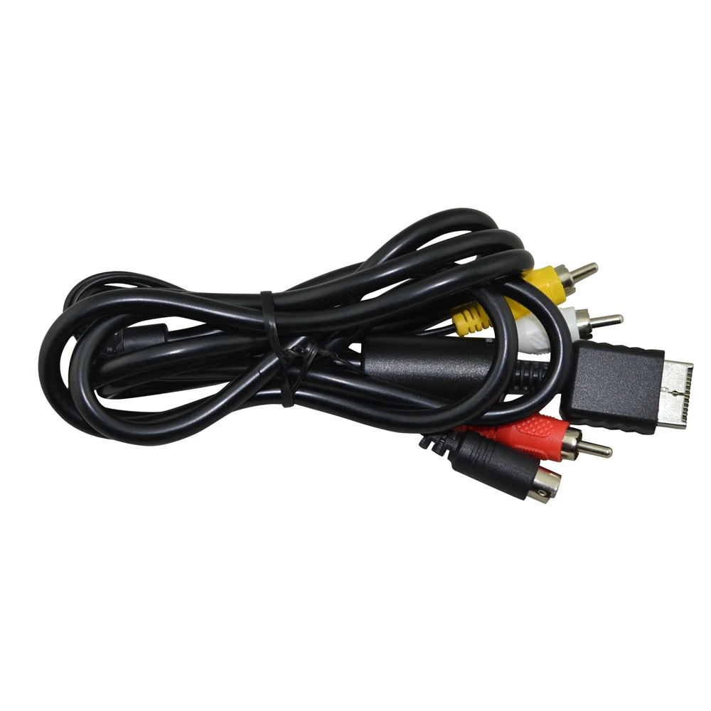 High Quality S-Video AV Cable for PS2 for PS3 video audio cable cord