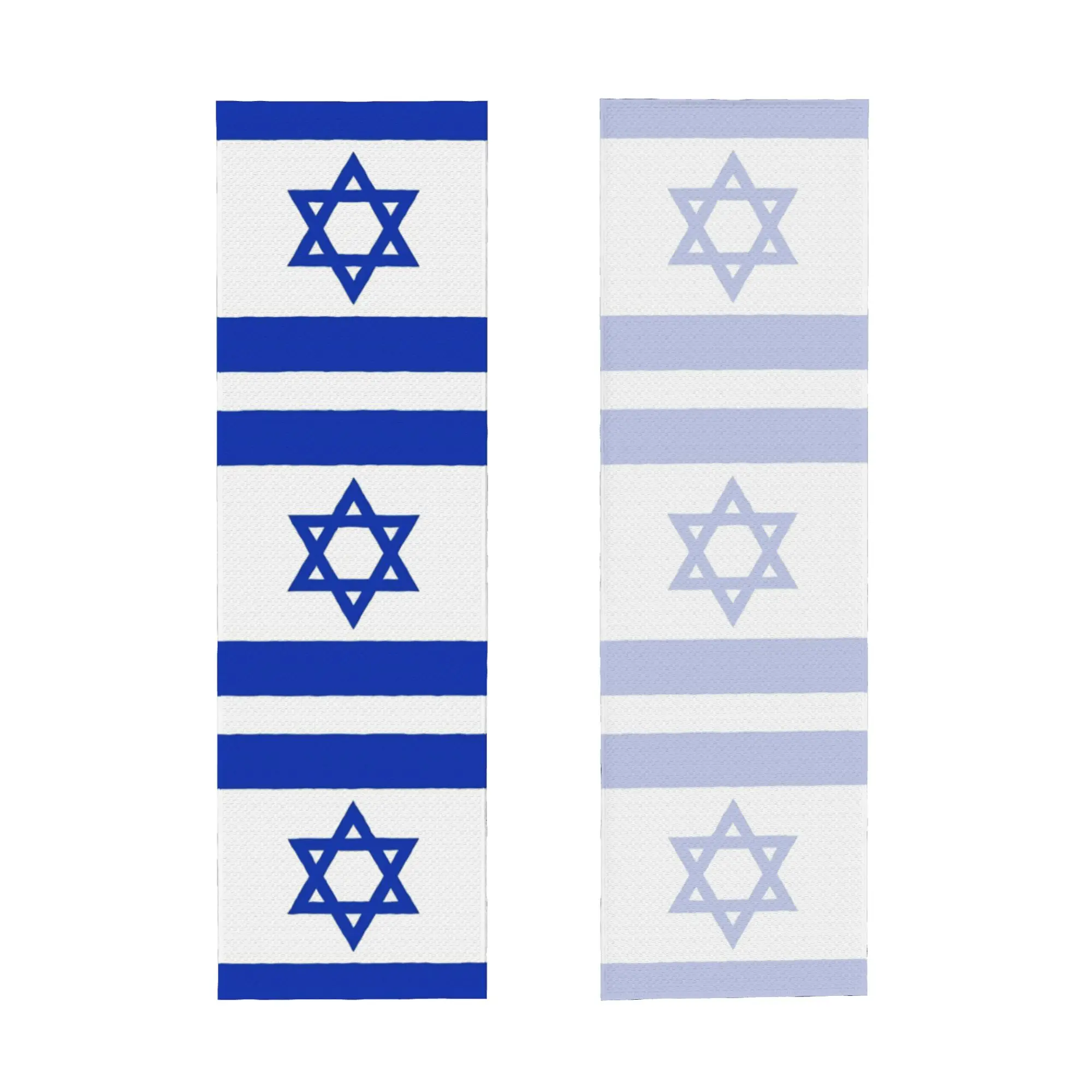 Flag of Israel Cold Exercise Towel  Yoga And Fitness Running Outdoor Activities Travelling Swimming Camping Towels