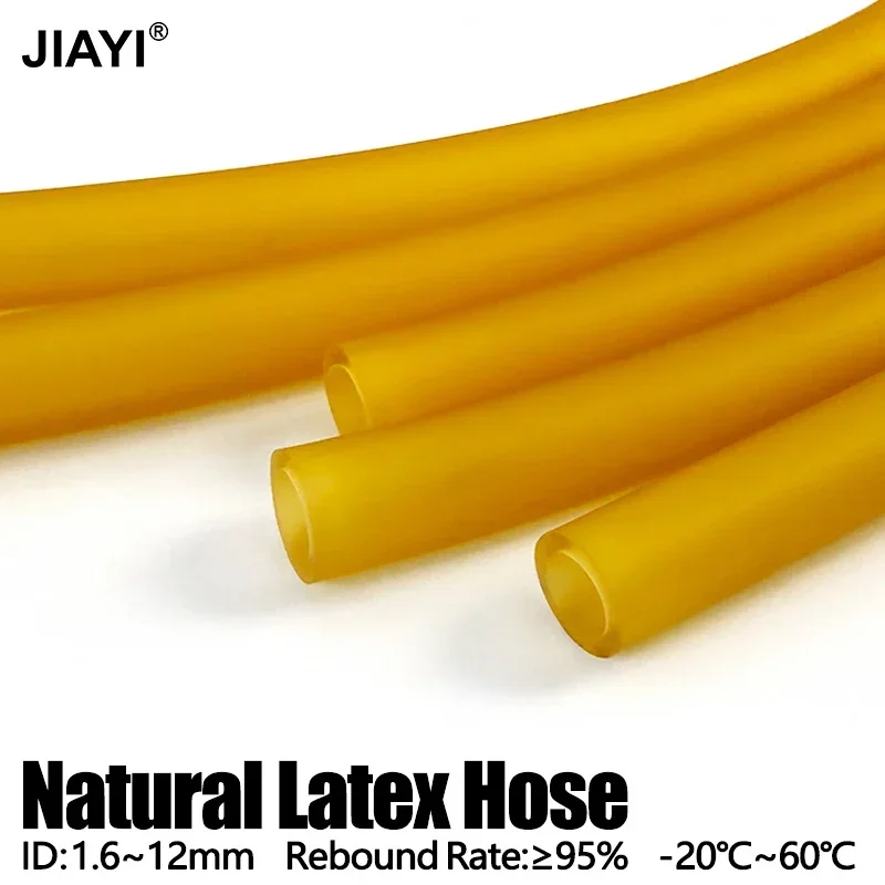 High Elastic Latex Rubber Tubing Antifreeze Flexible Stretch Hose ID 1/2/3/4/5/6/8mm for DIY Craft Strapping Use