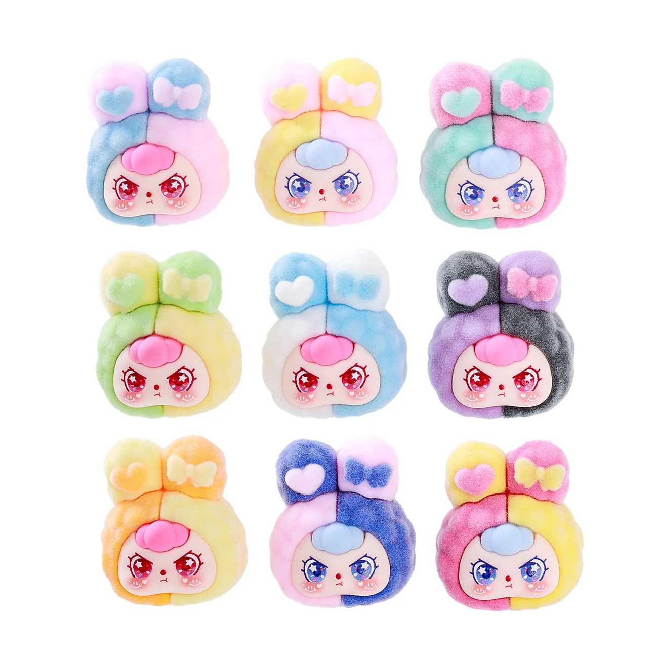 

Best-selling multi-color three-year-old rabbit cute figurine tabletop decoration item, high-end and niche gift.
