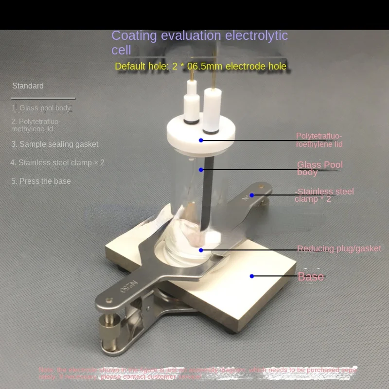 Electrolytic Cell/Electrolytic Cell Suitable for Test Standard Exposed Area 1 Square cm