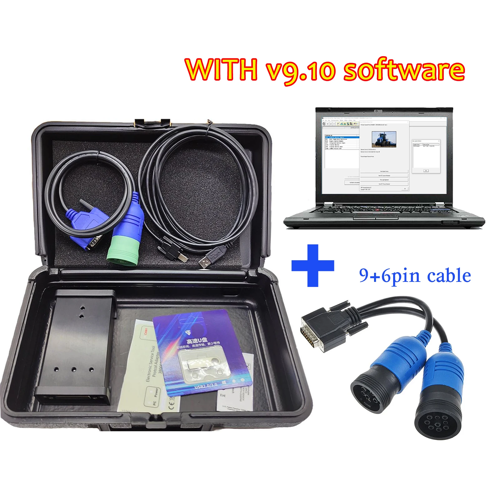 For DPA 5 EST V8.6 V9.10software and table pc/t430 pc Diagnostic Tool Scanner For DPA5 Holland Electronic Service Tools