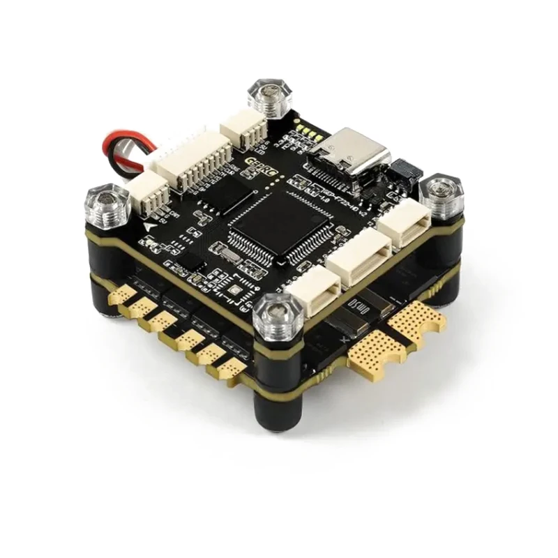GEPRC TAKER F722 BLS 50A Stack BLS50A-4IN1 ESC STM32F722 Chip 16M Caixa Preta Cual-Channel BEC FC
