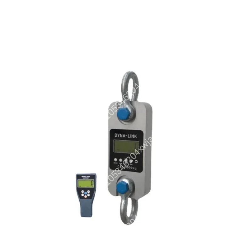 GWD200 Digital Wireless Dynamometer 5 Ton, Crane Hook Load Cell with Handheld Display, for Lifting Force Measurement