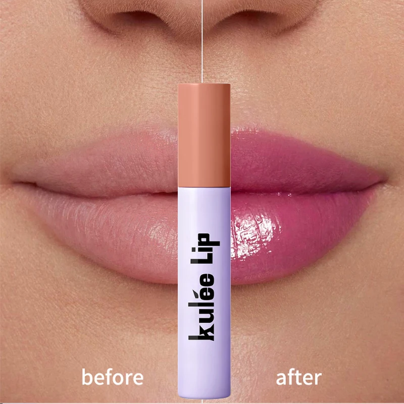 Błyszczyk do ust w dziewięciu kolorach, błyszczyk z masłem shea, nawilżający, nieklejący się, z witaminą E, gładki, długotrwały, wodoodporny makijaż ust.