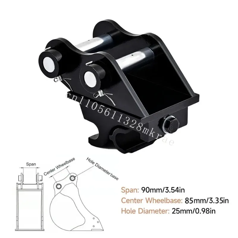 1-3 طن حفارة صغيرة عالية القوة الصلب التغيير السريع موصل حفارة مقرنة الاتصال السريع جهاز معلق الأساسية تحمل