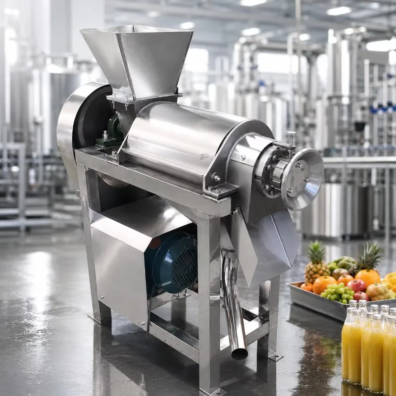 Fruit orange slow cold pressing lemon juicer, spiral vegetable juicing equipment