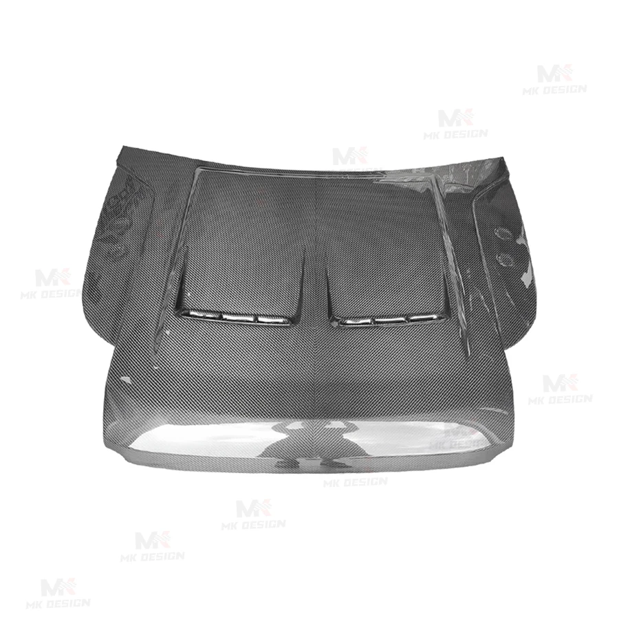 غطاء غطاء محرك السيارة الأمامي من ألياف الكربون لسيارة لاند روفر ديفندر 2020+ غطاء محرك السيارة الأمامي ملحقات السيارة البديلة #2