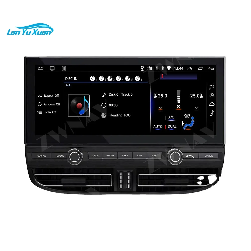 

ZWNAV Android 10.0 Multimedia play DSP carplay 6GB+128GB with GPS navigation stereo head unit for Porsche Cayenne 2010-2017