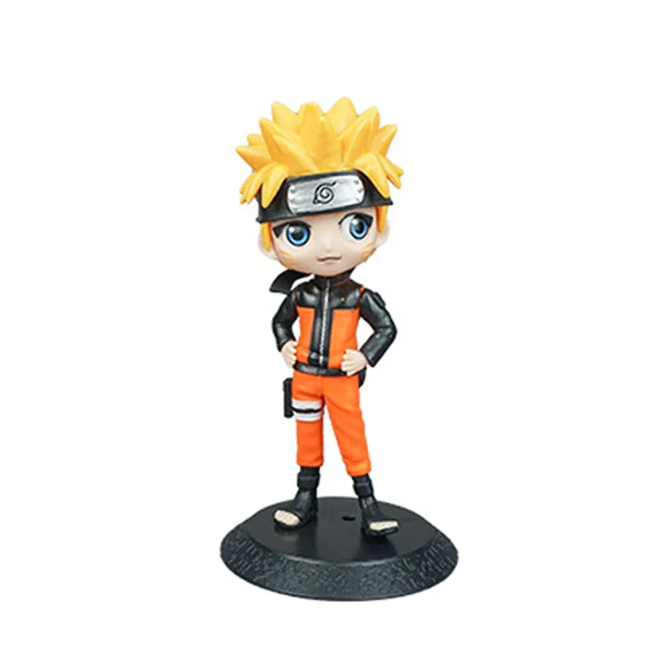 アニメ ナルト サスケ イタチ カカシ アニメ アクションフィギュア モデル ギフト コレクタブル フィギュア 子供向け 15.5CM 6個セット