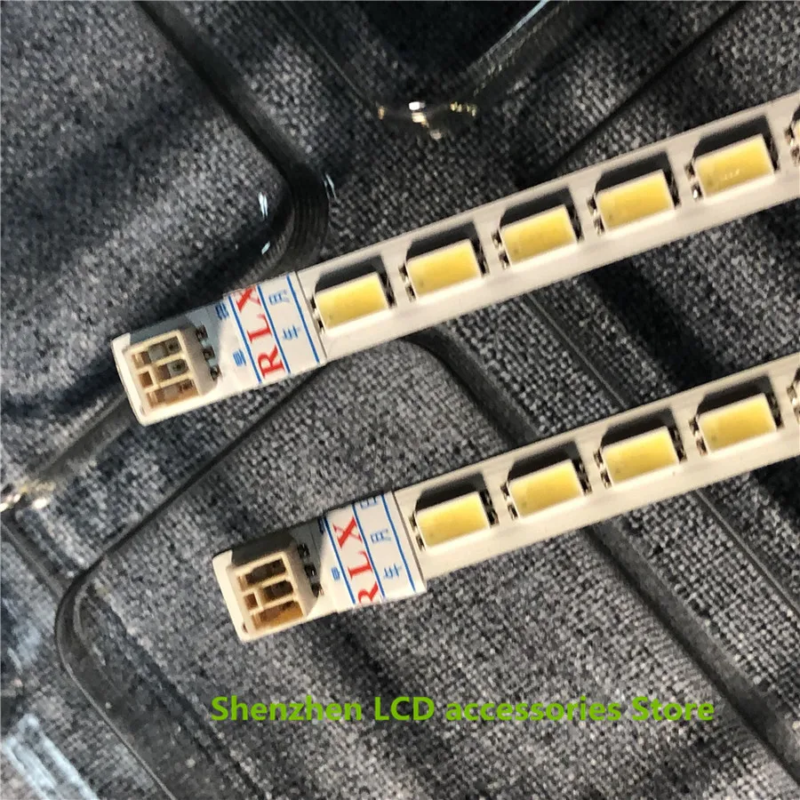 2 pezzi/lottp 72LEDs 520 MILLIMETRI striscia di retroilluminazione a LED per 46-GIÙ LJ64-03035A SLITTA 2011SGS46 5630 72 LTA460HJ15 46SL412U 46FT5453 100% NUOVO
