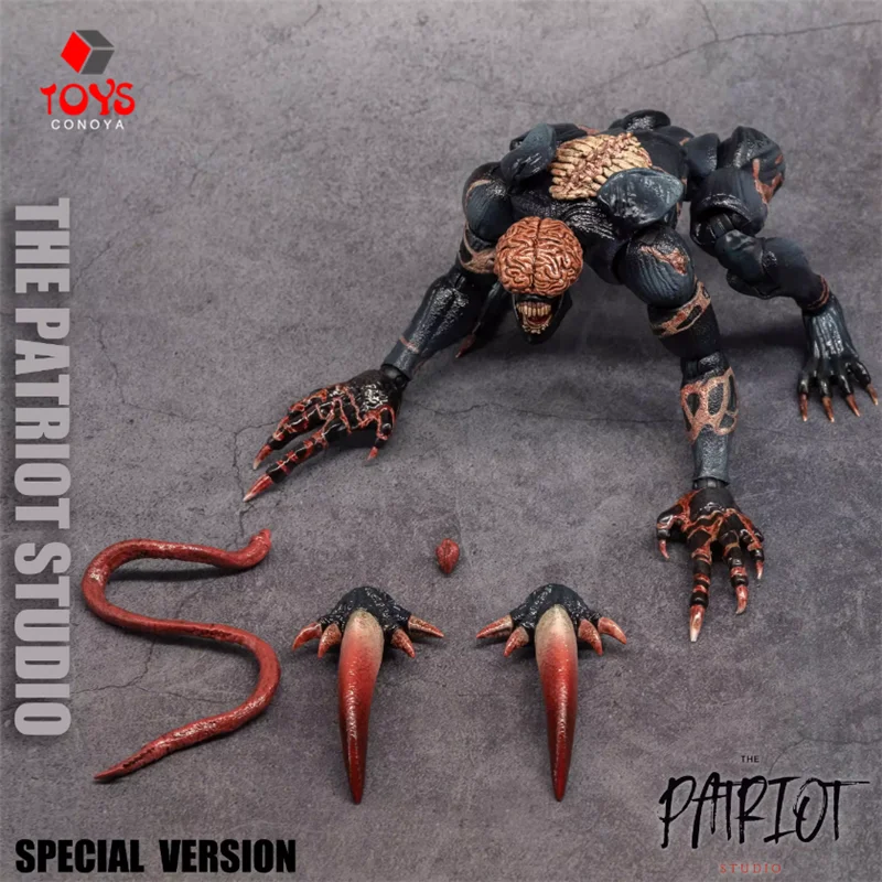 In Stock Patriot Studio 1/12 Black Evolver Mutated Monster Figure Model 6