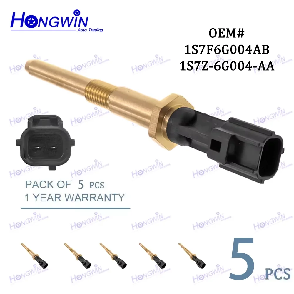 

1/5pcs Coolant Temperature Sensor For Ford Fusion Ranger Mercury Escape Lincoln 1S7F6G004AB 8S4A6G004AA 1S7Z-6G004-AA L3H51884