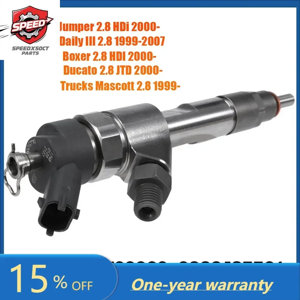 

0445120002 Форсунка дизельного топлива 0986435501 для Citroen Jumper Iveco Daily Peugeot Boxer Fiat Ducato 2,8 HDI 1999, автомобильные аксессуары