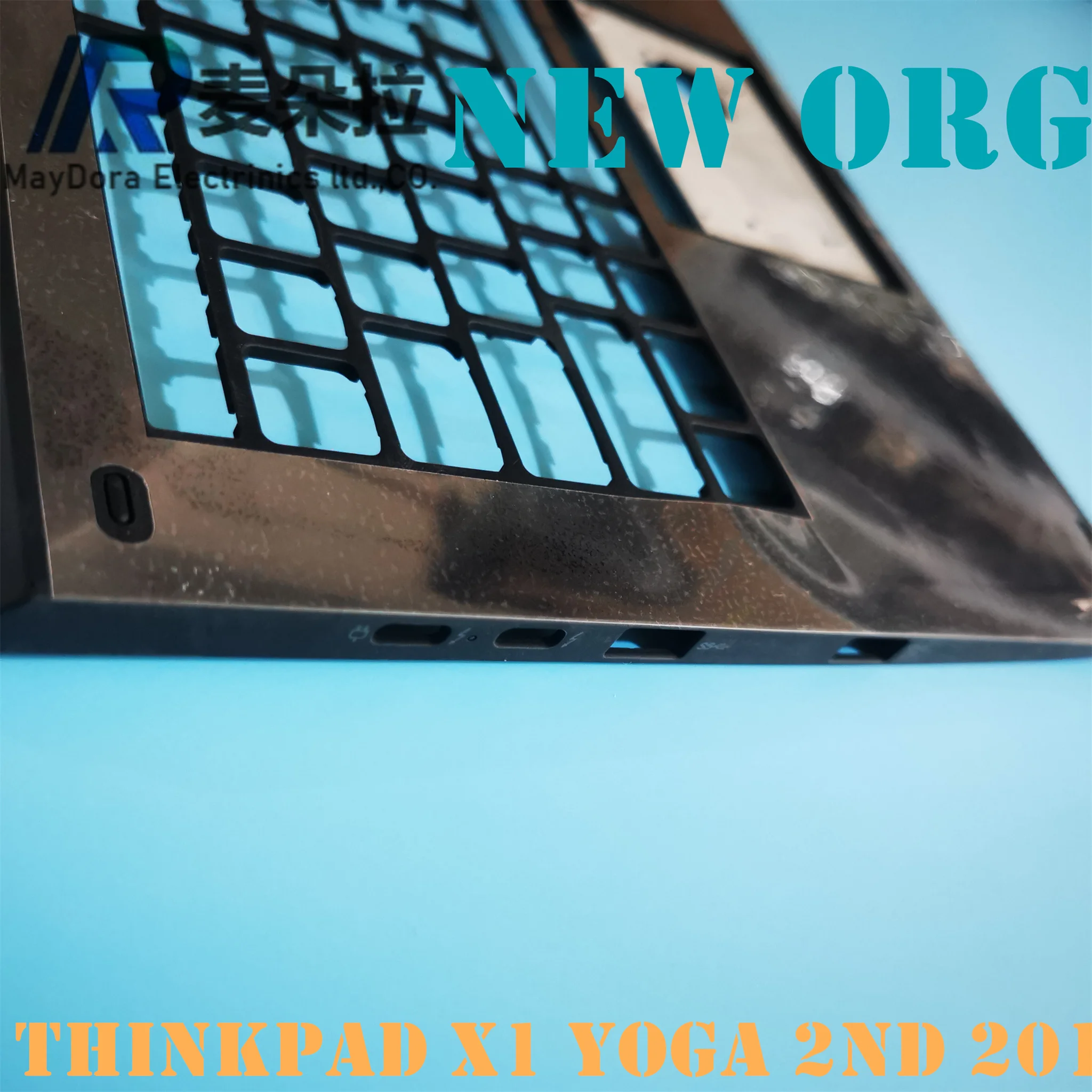 Imagem -06 - Brand Novidades Org Laptop Palmrest Tampa Superior para Lenovo Thinkpad x1 Yoga 2nd Gen 2023 Sm10m69725 Sm10m69726