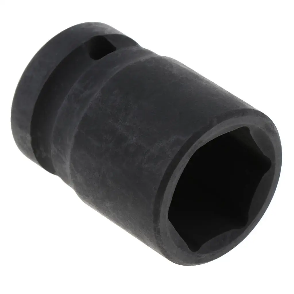 1/2-Inch Square Drive Metric Deep Impact Sockets, Black, 19mm