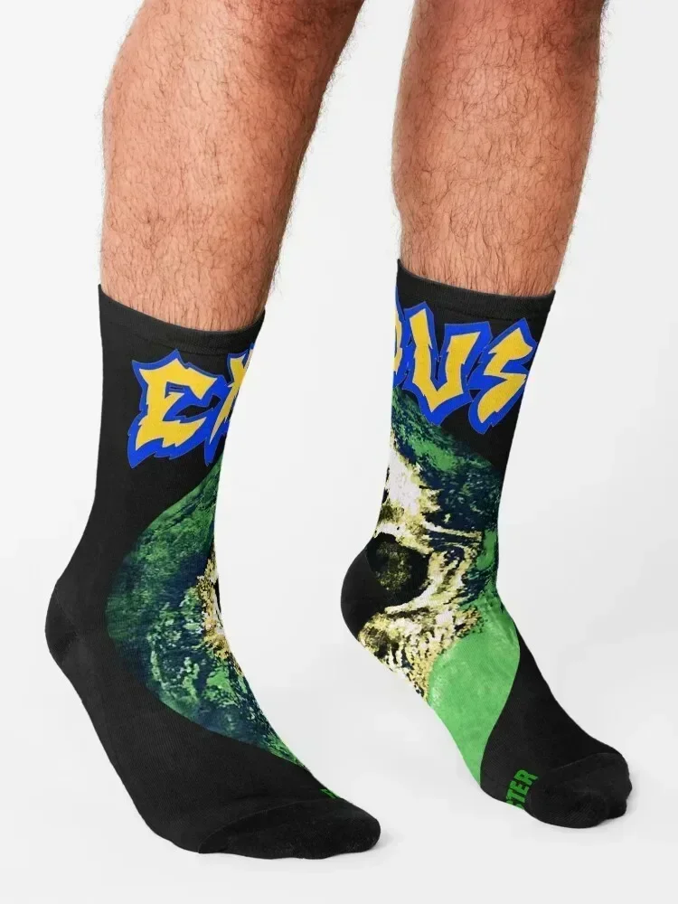 EXODUS - Fabulous Disaster Classic T-Shirt Socks retro floral winter gifts winter Socks For Women Men's