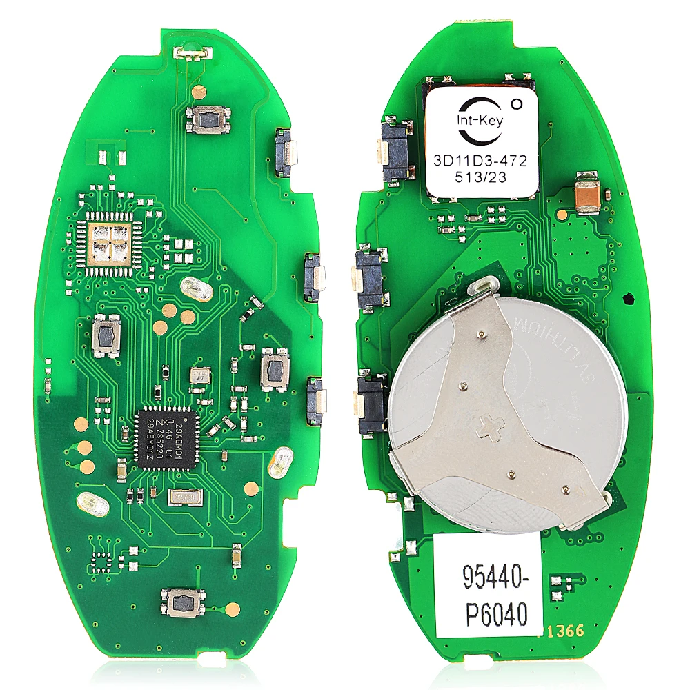KEYECU 95440-KL000, NYOMBEC7FOB2208 433MHZ 6A Chave remota inteligente para Hyundai Ioniq 2022 2023 2024
