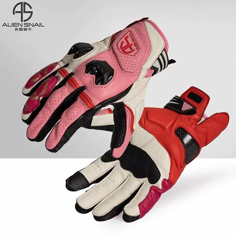 

Мотоциклетные перчатки ALIEN SNAIL из углеродного волокна, защитные от падений, для мужчин, с сенсорным экраном, для мотокросса