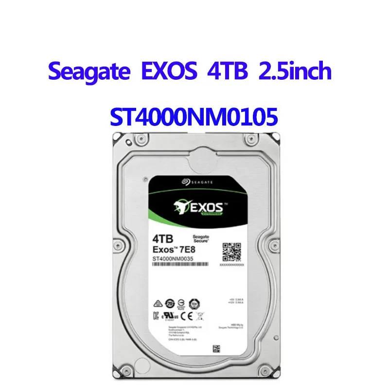 Seagate SAS 4TB ST4000NM0105 INTERNAL  HARD DRIVE ENTERPRISE HDD ST4000NM0105 256MB 2.5INCH INTERNAL HARD DRIVE