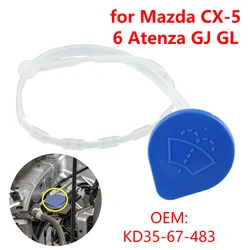 KD3567483 for Mazda CX-5 6 Atenza GJ GL Car Windshield Wiper Washer Fluid Reservoir Tank Bottle Cap Cover