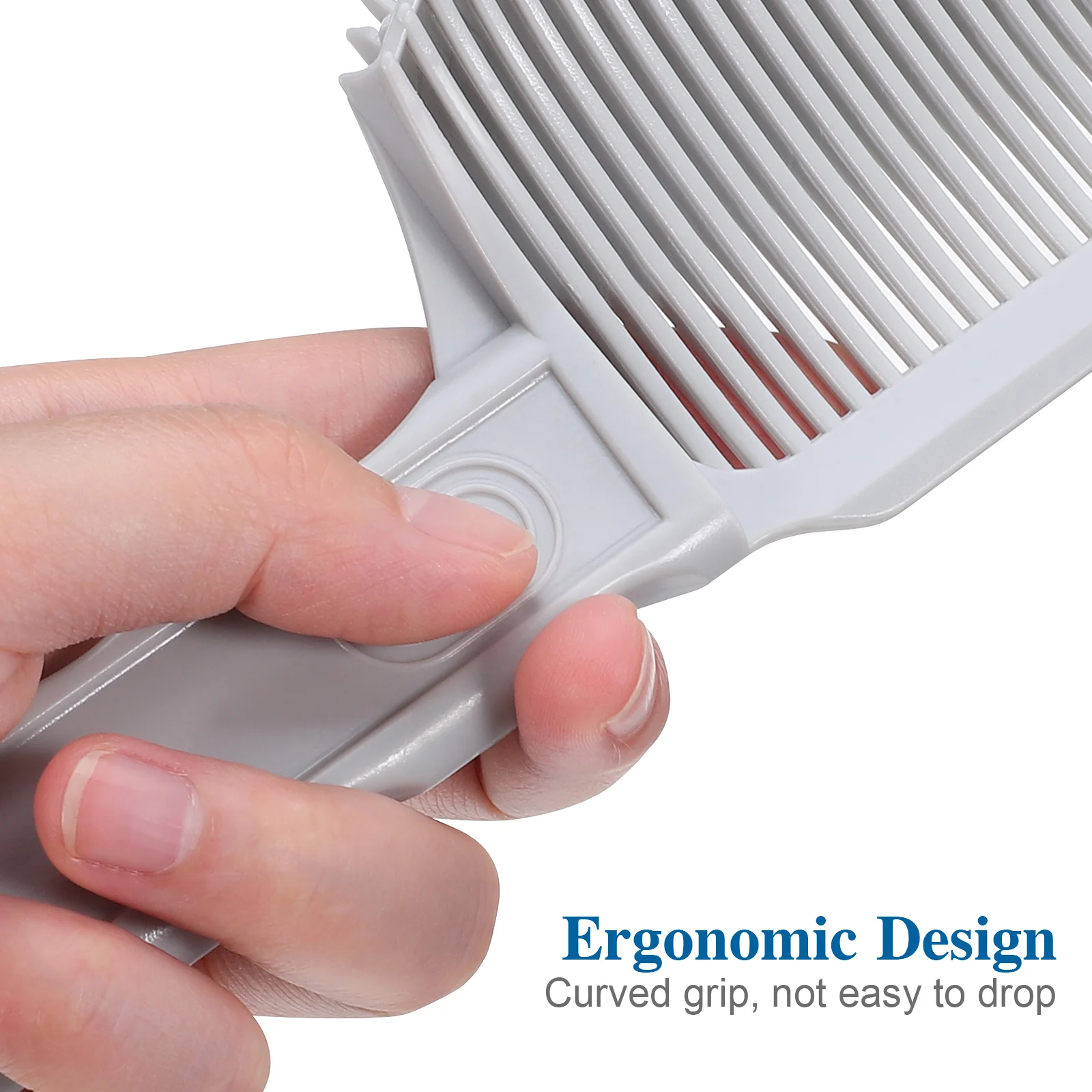 Wide Comb Hair for Braiding Dressing Table Blending Fades Barber Cutting Abs Clipper